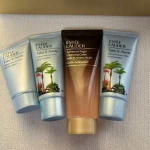 Bundle of Estée Lauder makeup remover lotion & gelee cleanser, brand new